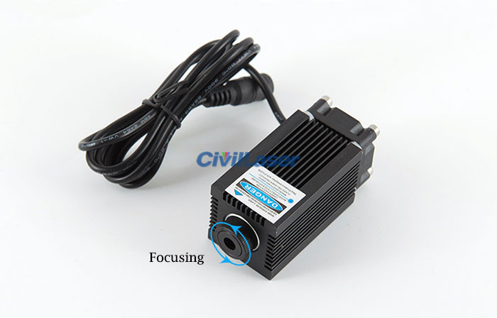 450nm 2.5w laser module